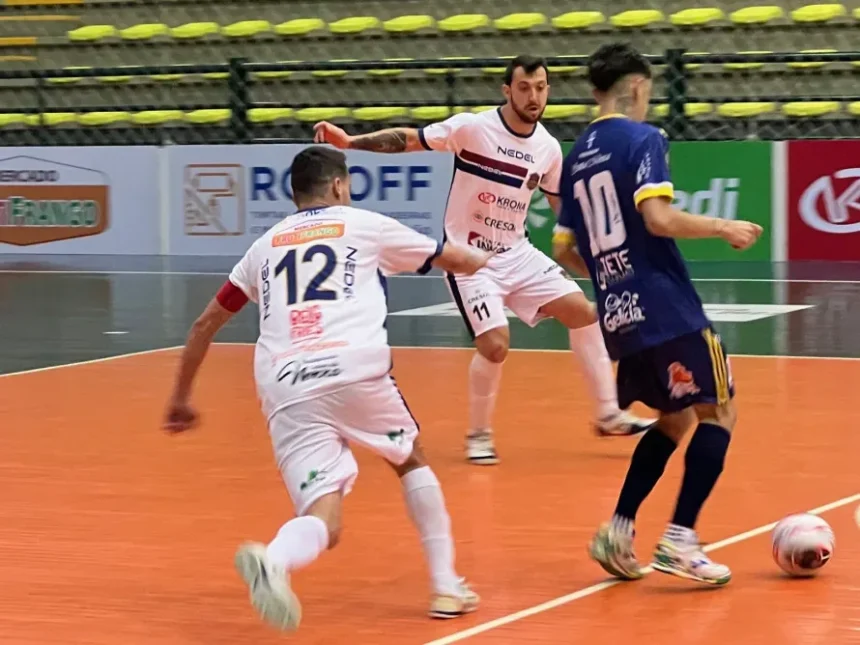 Na estreia do novo técnico, o SER Gramado empata em Nova Hartz pelo Gauchão de Futsal Série C