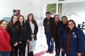 Servidores de São Francisco de Paula visitam a Secretaria de Cidadania e Assistência Social
