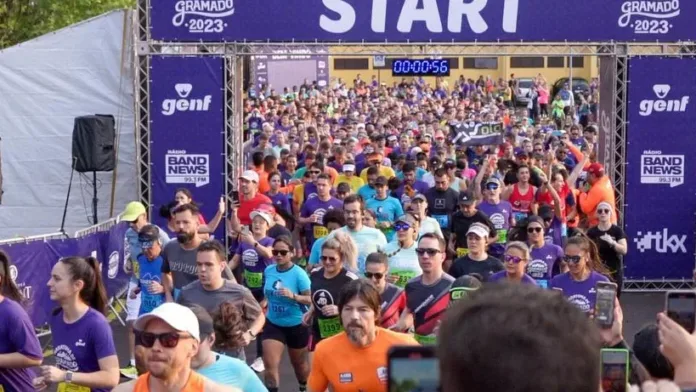 Maratona de Gramado reúne mais de 1.500 corredores em dia com sol e chuva