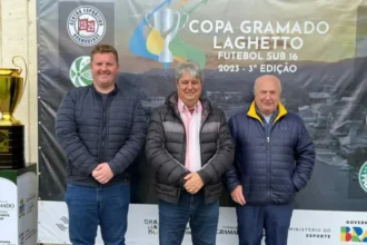 Prefeito Nestor e vice Luia prestigiaram a Copa Gramado Laghetto