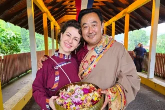Ato das Mandalas de Flores marca celebração de lançamento do Lozar 2024 em Três Coroas