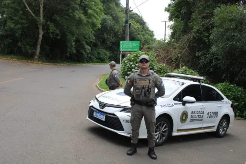 Brigada Militar segue com o policiamento nos locais isolados de Gramado